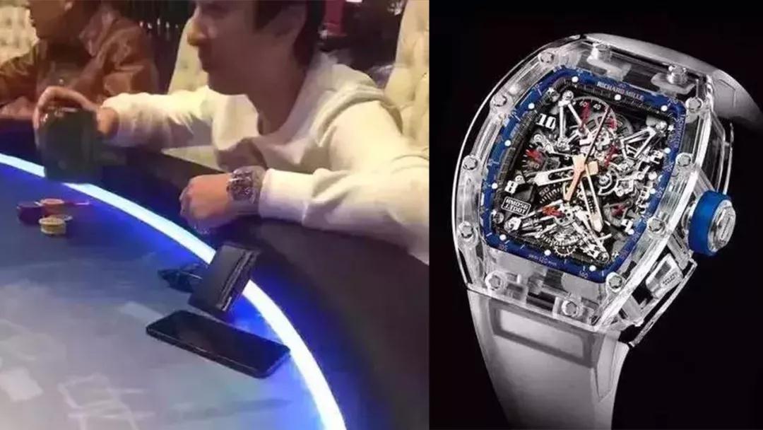 It is the first Richard Mille watch to sport a case cut and milled from solid blocks of sapphire.